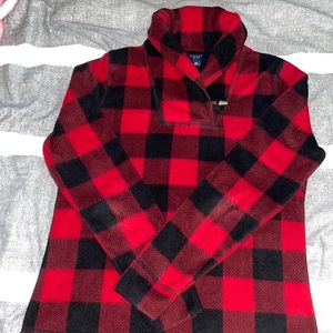 PLAID SWEATER (xs)